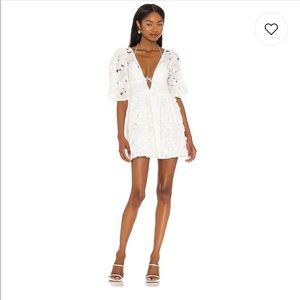 White Revolve Dress